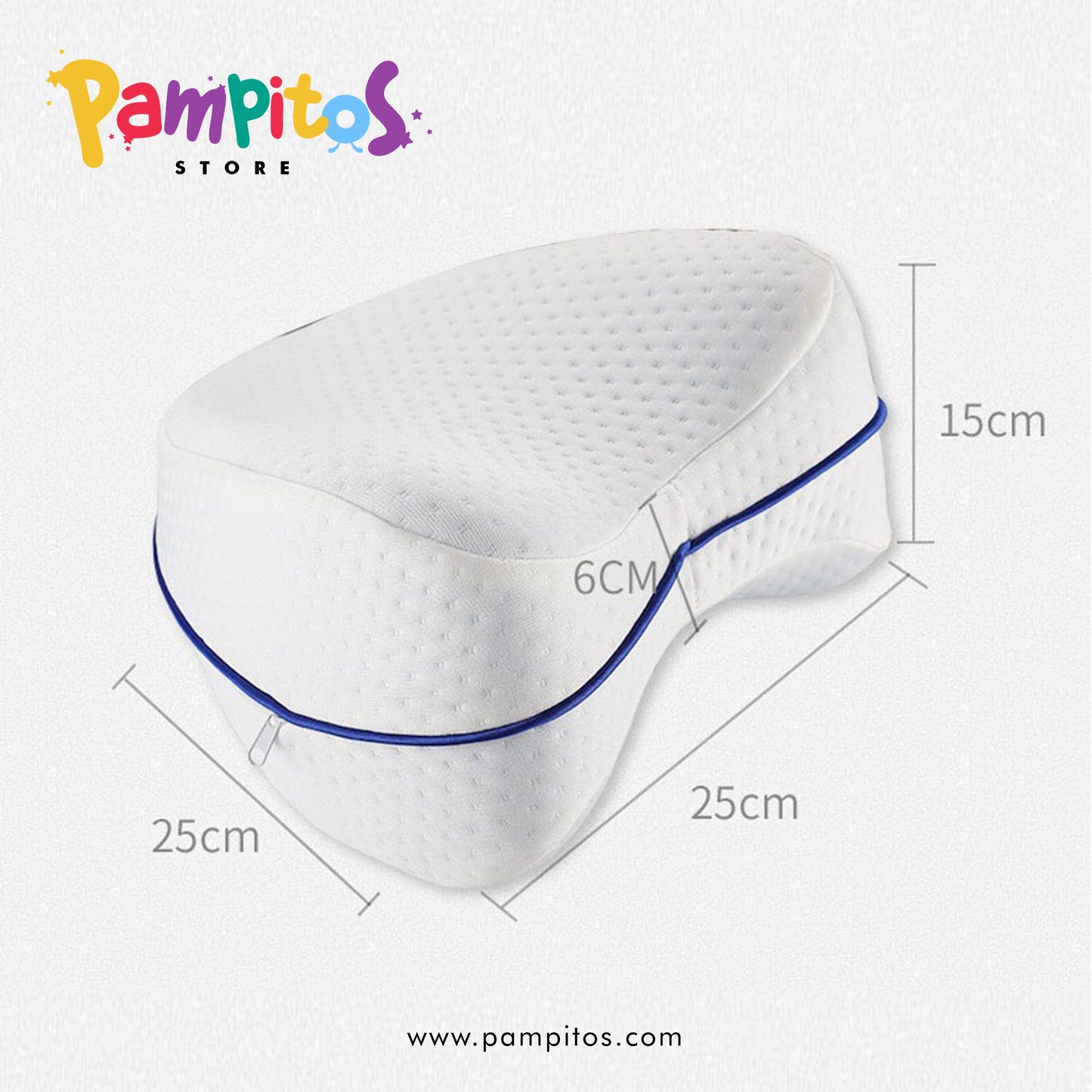 COJÍN CORAZÓN VISCOLATICA LEG PILLOW