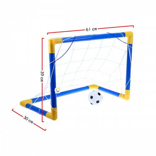Cancha Fútbol Niños Portable Mini Cancha + Balón + Malla