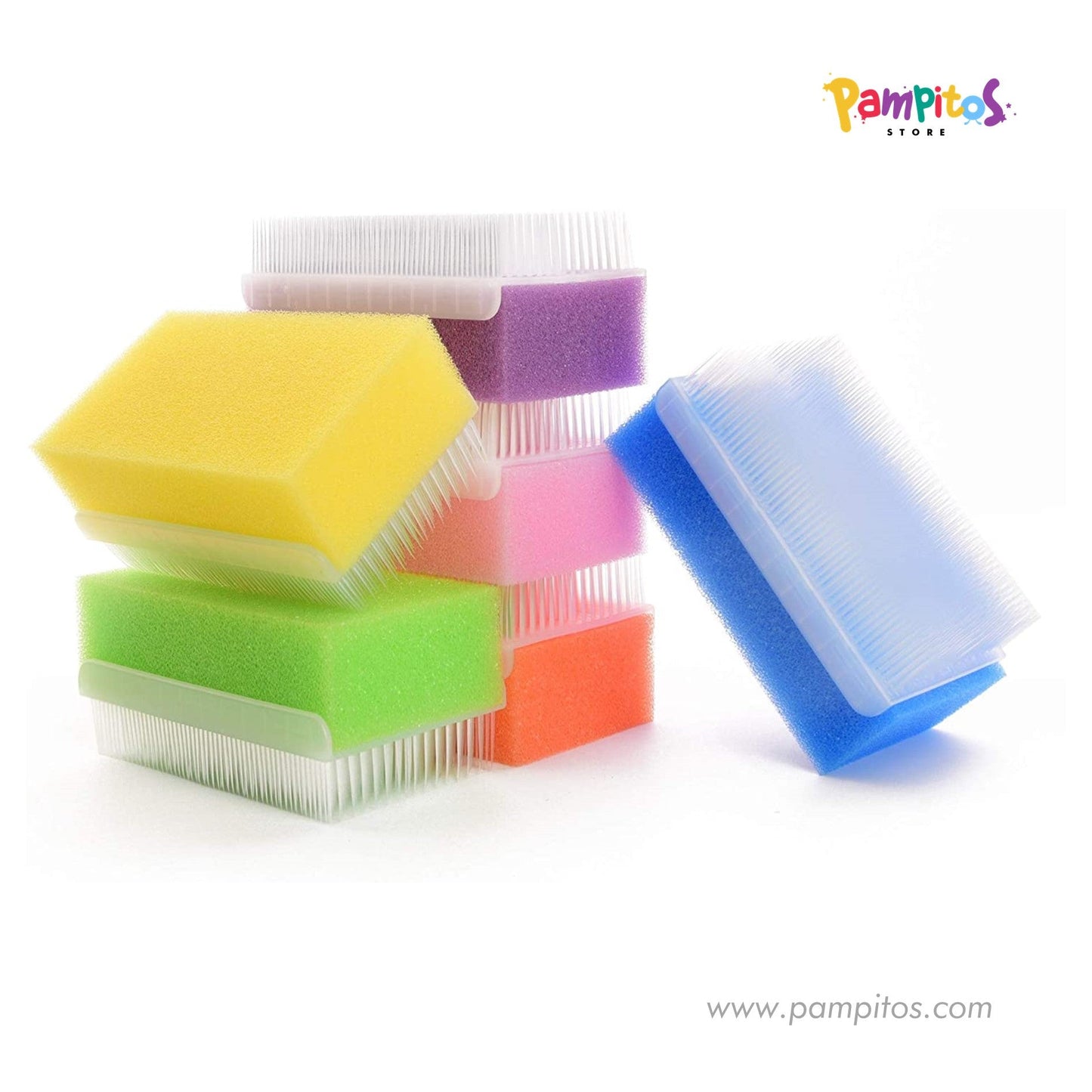 DUAL CLEAN - ESPONJA ESTÉRIL CERDAS ULTRA SUAVES x 3 UND