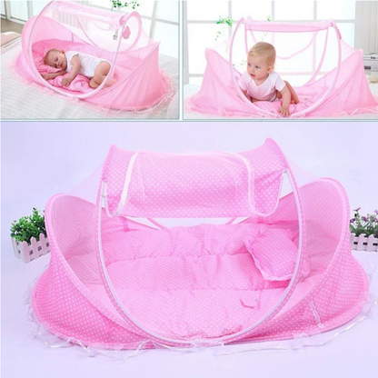 CUNA MOSQUITERO BEBES PORTATIL