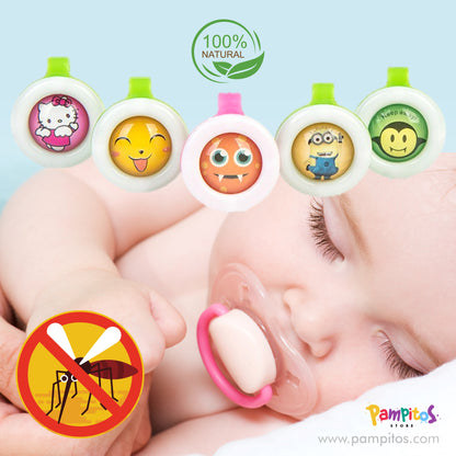 PRENDEDOR REPELENTE ANTI- MOSQUITOS BABY (3 UNID)